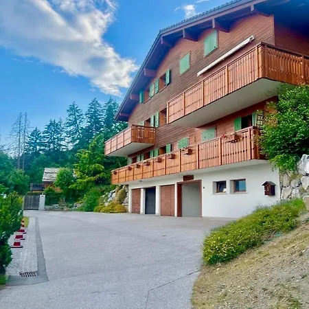 3br - Mountain View, Balcony And Parking * Crans-Montana