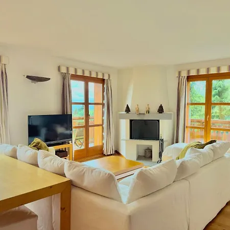 Апартаменты 3br - Mountain View, Balcony And Parking Кран-Монтана